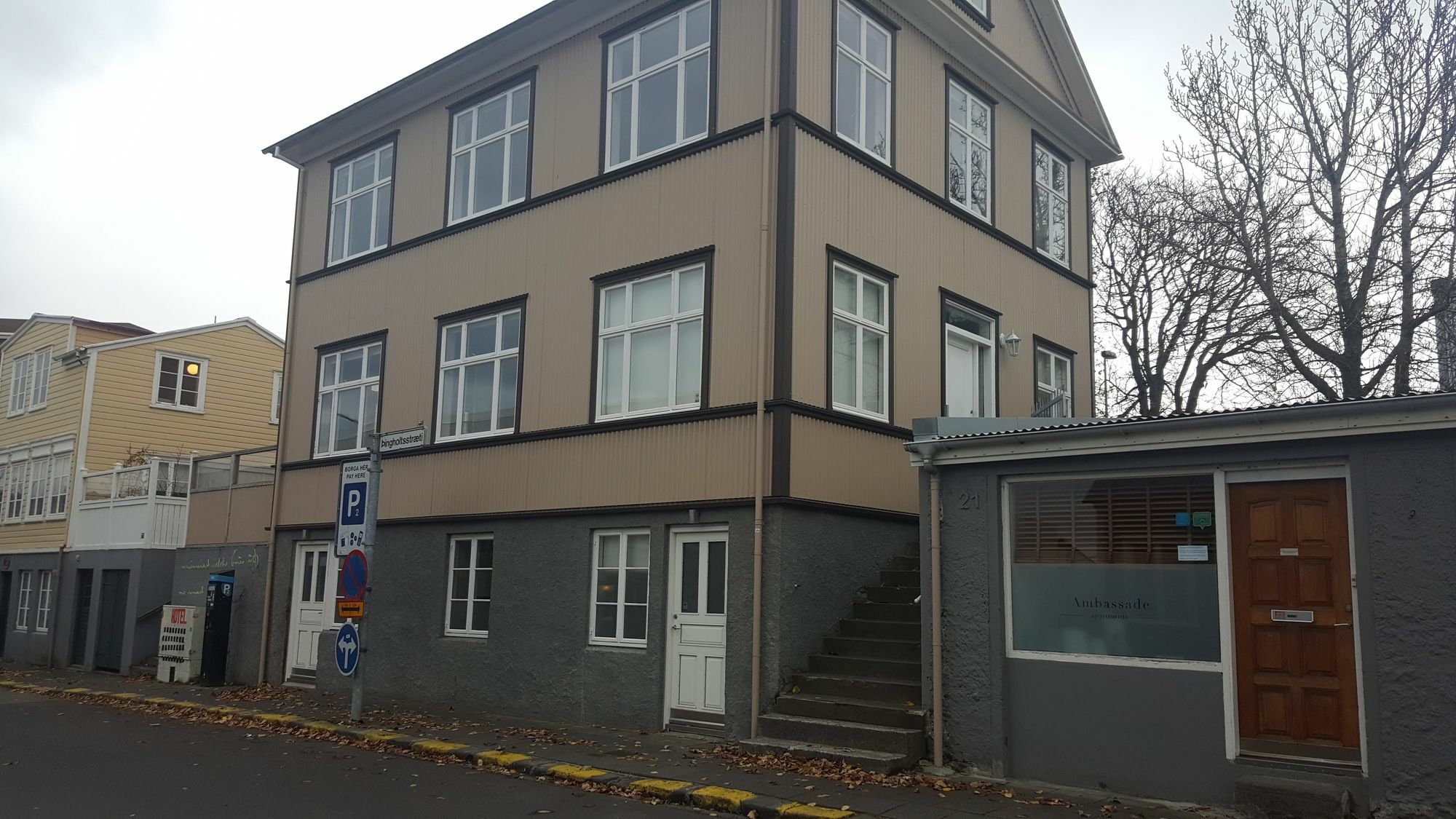 Ambassade Apartments Reykjavík Eksteriør billede